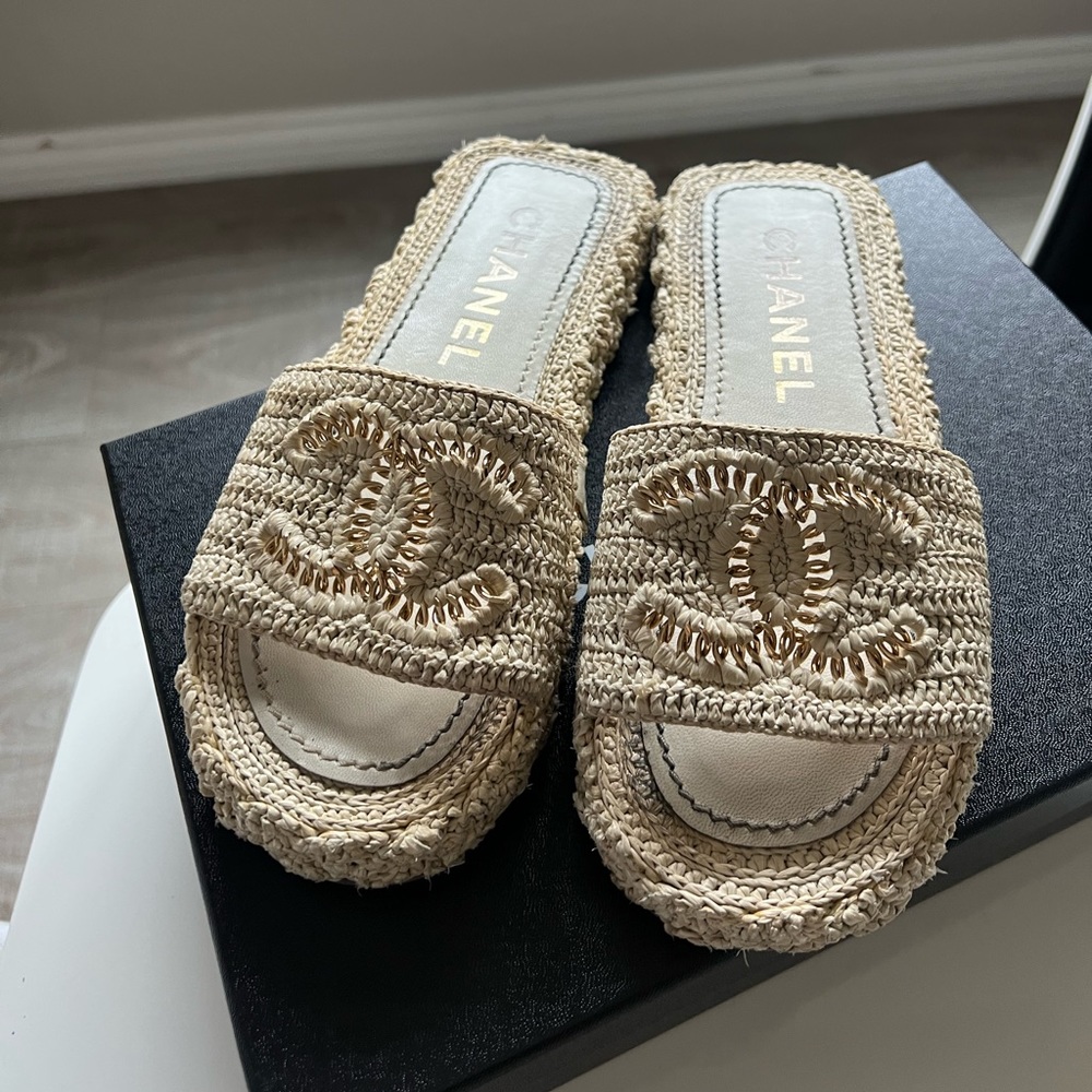 Chanel Flats Mules Sandals